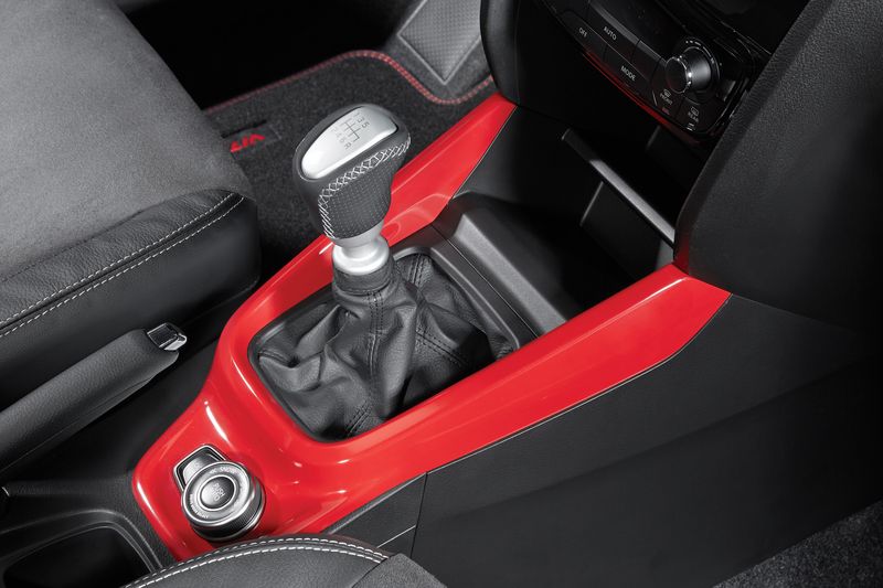 Centre Gear Shift AWD Surround - Red