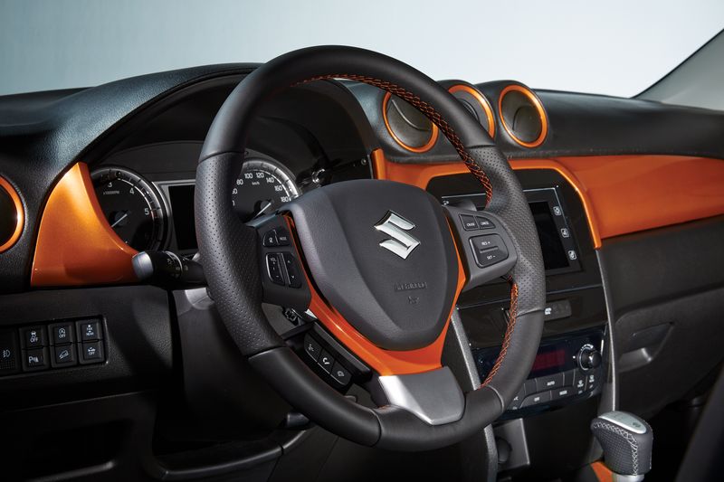 Steering Wheel Garnish - Orange