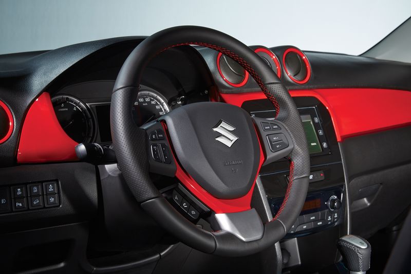 Steering Wheel Garnish - Red