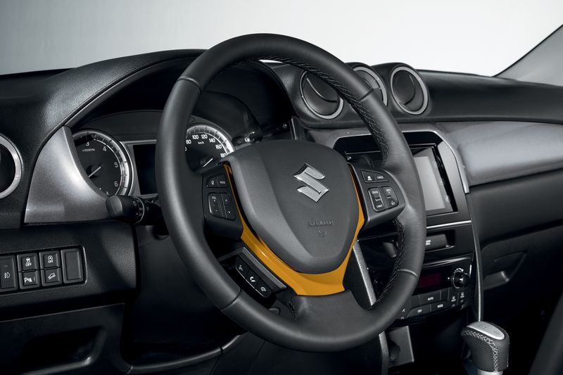 Steering Wheel Garnish - Yellow
