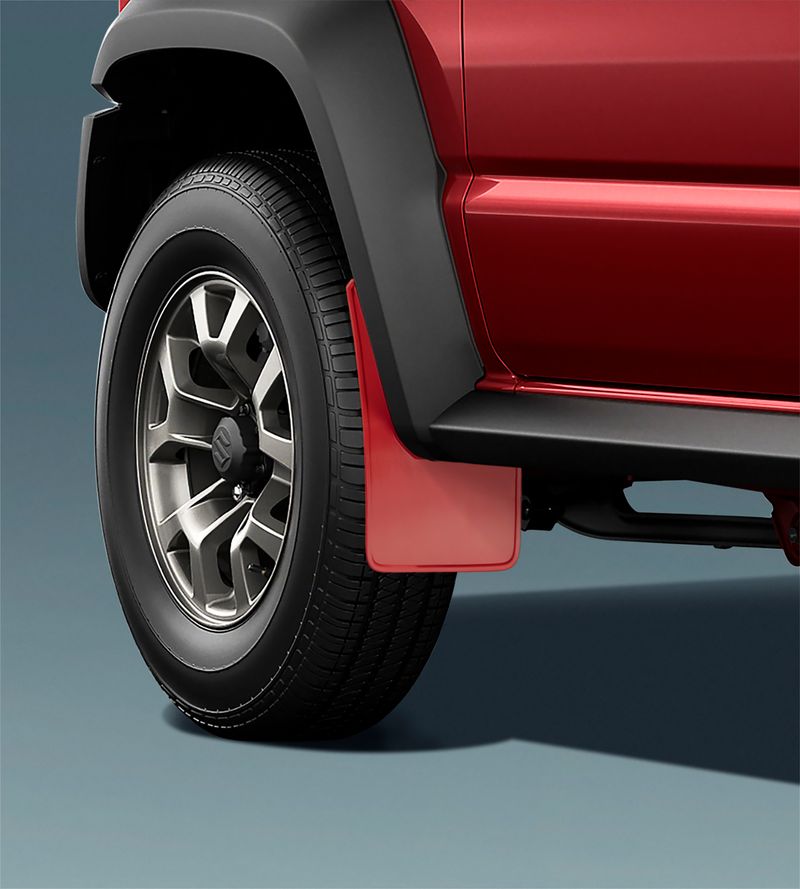 Mud Flap Set - Front Red