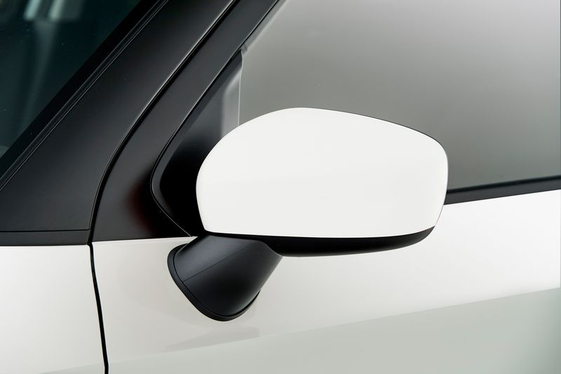 Door Mirror Covers - White