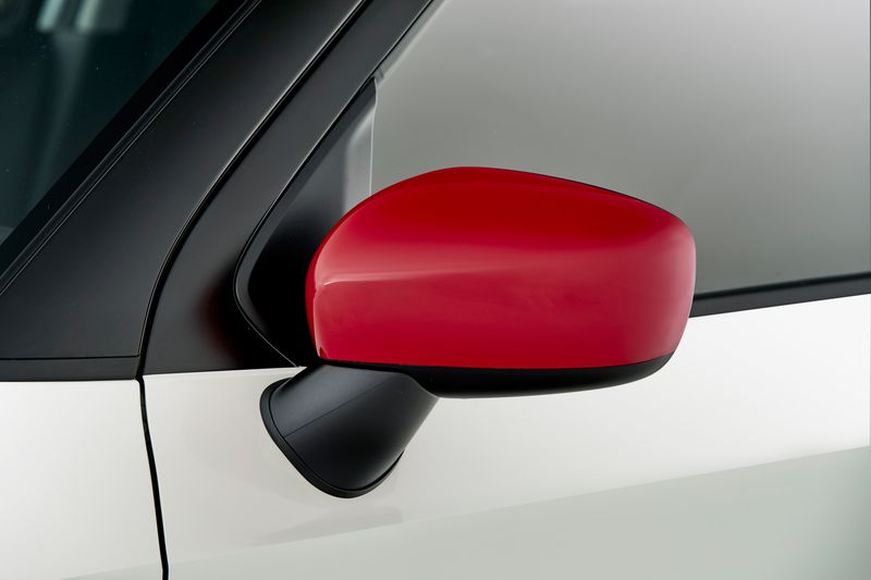 Door Mirror Covers - Red