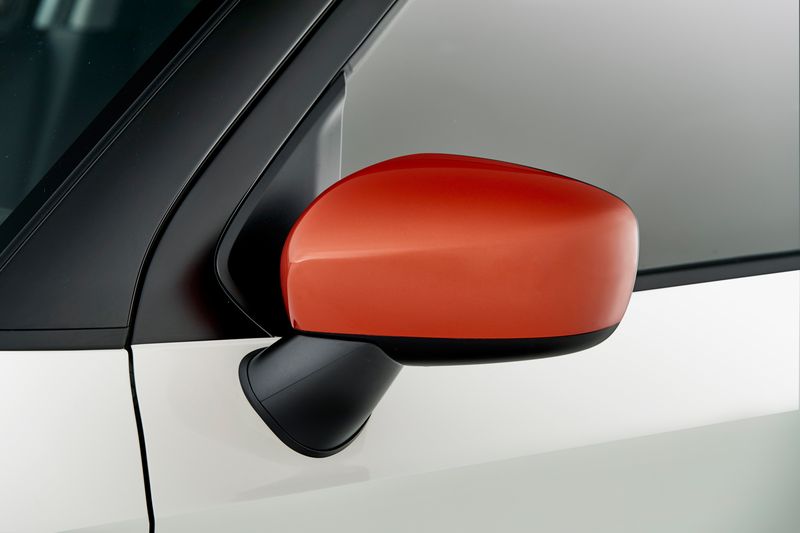 Door Mirror Covers - Orange