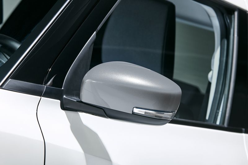 Door Mirror Covers - Silver