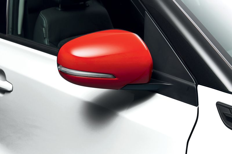 Door Mirror Cover Set - Red