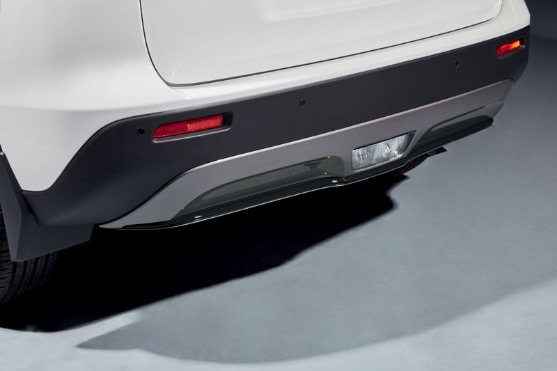 Rear Bumper Accent Line - Black