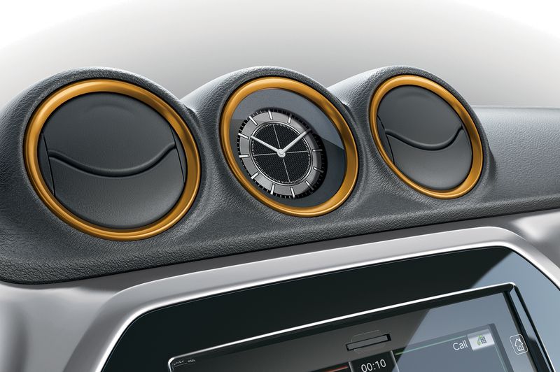 Air Conditioning Louver Ring Set - Yellow