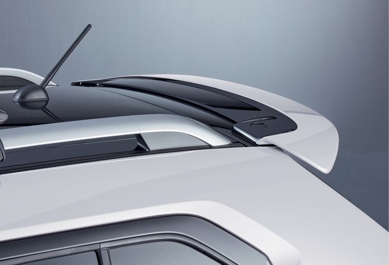 Roof Edge Spoiler - Pure White Pearl