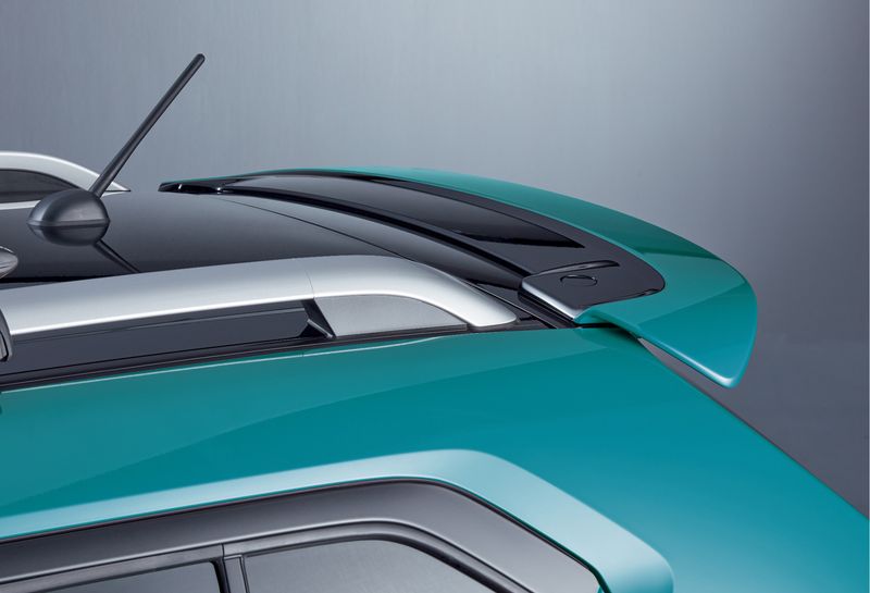 Roof Edge Spoiler - Neon Blue