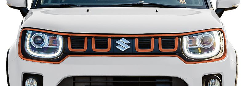 Front Grille - Orange