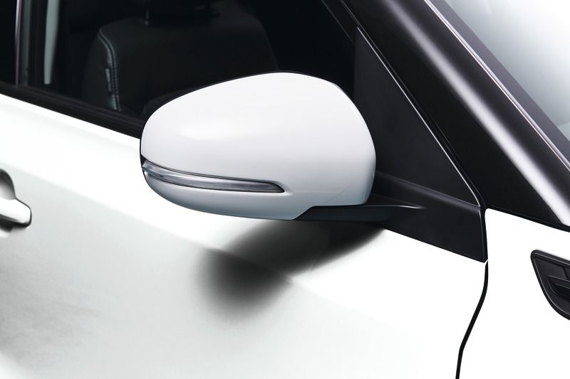 Door Mirror Cover Set - White