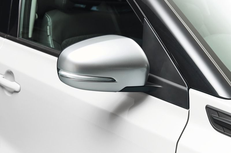 Door Mirror Cover Set - Silver