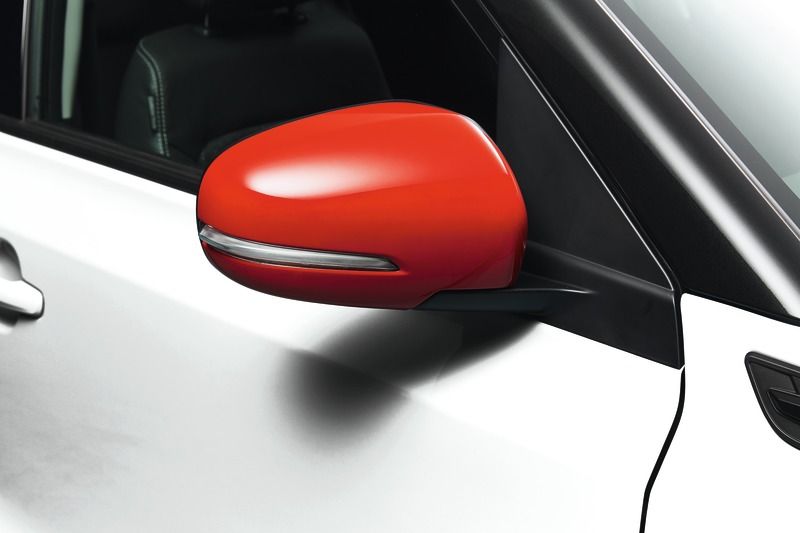 Door Mirror Cover Set - Red