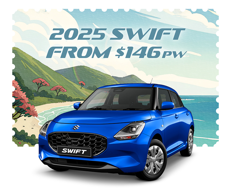 2025 Swift from $146 per week