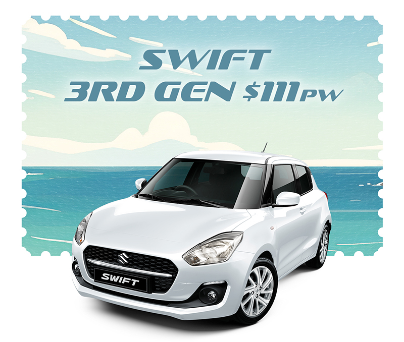 Swift 3rd Gen just $101 per week